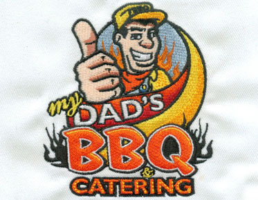 Embroidery Digitizing BBQ Design